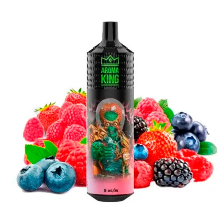 Одноразовая электронная сигарета Aroma King Микс Ягод 9000 Затяжек