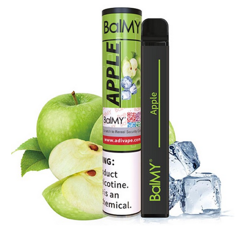 Одноразовая электронная сигарета BalMY Max Apple (Яблоко) 1500 puff