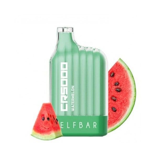 Одноразовая электронная сигарета Elf Bar CR Watermelon 5000 Затяжек - (Эльф Бар СР 5к тяг) Арбуз