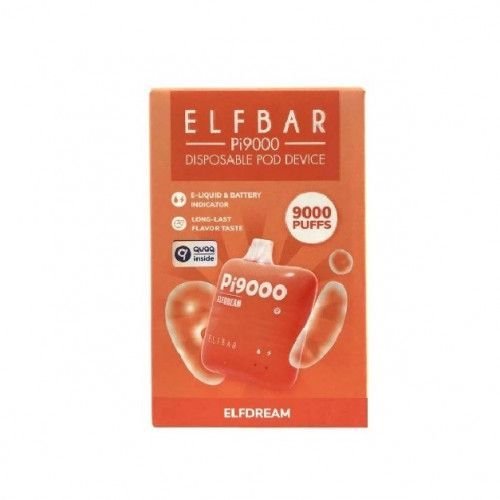 Одноразовая Электронная Сигарета Elf Bar PI Elf Dream 9000 Затяжек - (Эльф Бар ПИ 9к тяг) Дрим