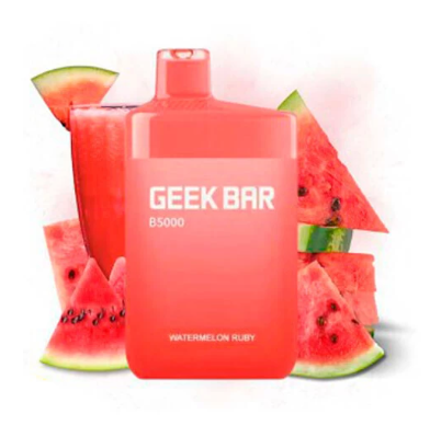 Одноразовая электронная сигарета Geek Bar Арбуз Раби 5000 Затяжек