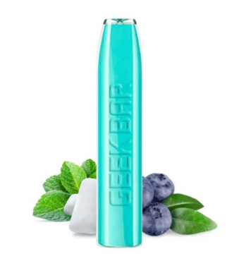 Одноразовая Электронная Сигарета Geek Bar Pro Blueberry Bubble Gum (Черничная Жвачка) (1500 Затяжек)