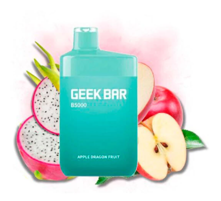 Одноразовая электронная сигарета Geek Bar Яблоко Дрэгон Фрут 5000 Затяжек