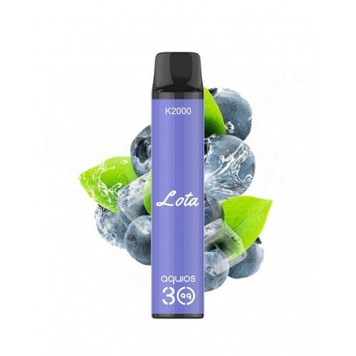 Одноразовая Электронная Сигарета Innobar Blueberry Ice (Черника Лёд) (2000 Затяжек)