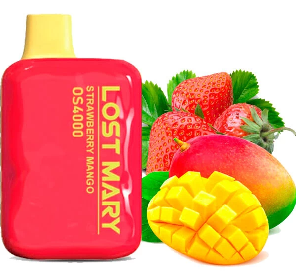 Одноразовая электронная сигарета Lost Mary 4000 Затяжек - Клубника Манго