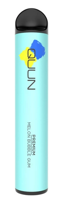 Одноразовая электронная сигарета QUUN Премиум 1500 5 мл Melon Bubble Gum