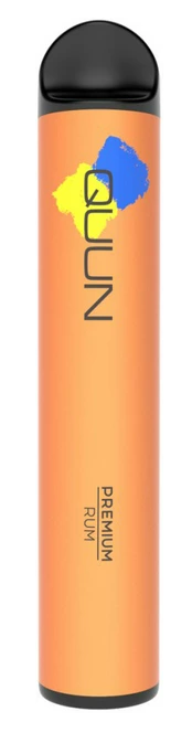 Одноразовая электронная сигарета QUUN Премиум 1500 5 мл Rum