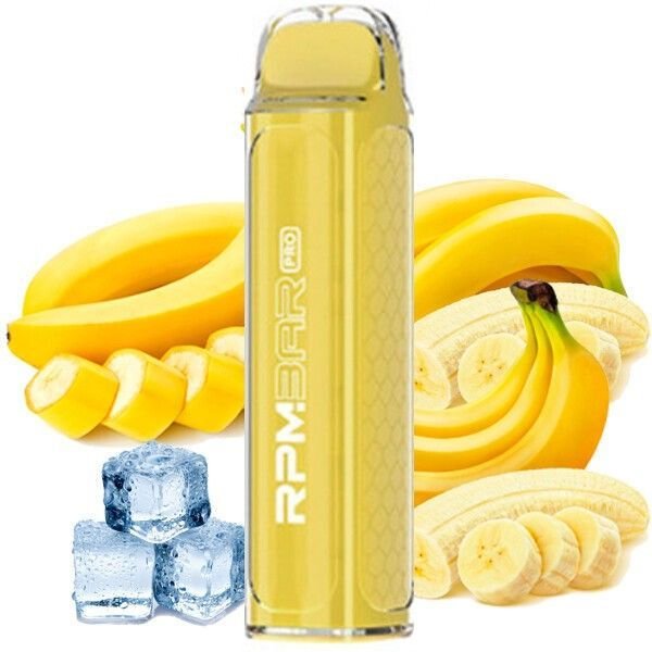 Одноразовая электронная сигарета RPM Bar Pro Banana Ice (Банан Лед) (5000 Затяжек)