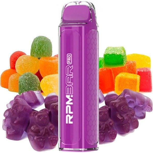 Одноразовая электронная сигарета RPM Bar Pro Gummy Bear (Мишки Гамми) (5000 Затяжек)