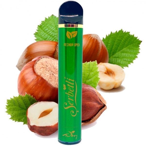 Одноразовая электронная сигарета Serbetli Hazelnut (Лесной Орех) (1200 Затяжек)