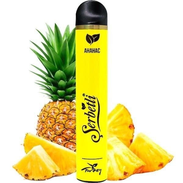 Одноразовая электронная сигарета Serbetli Pineapple (Ананас) (1200 Затяжек)
