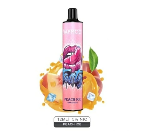 Одноразовая электронная сигарета Vapmod 4000 Персик лед