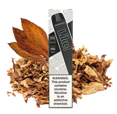 Одноразовая Pod система Joyetech - Like! 1800 50 мг 900 мАч (Tobacco)