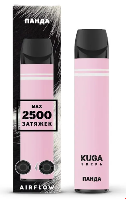 Одноразовая сигарета KUGA 2 % 2500 Cherry Pomegranate Панда