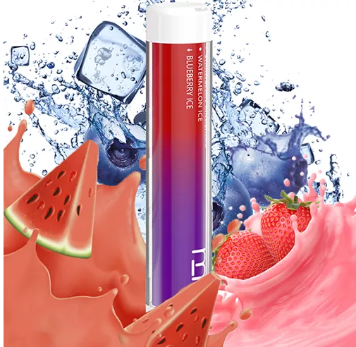 Одноразовый Pod BMOR PI+ 4000 (3 вкуса в 1) Strawberry Milkshake - Watermelon Ice - Blueberry Ice 5%