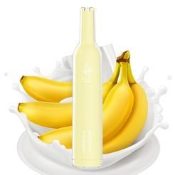 Одноразовый Pod Elf Bar CR500 400mAh Banana Milk 2% - (Эльф Бар СР 500 тяг) Банановое молоко