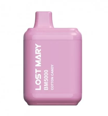 Одноразовый Pod Lost Mary BM5000 Cotton Candy 5% - (Лост Мери БМ 5к тяг) Сахарная вата