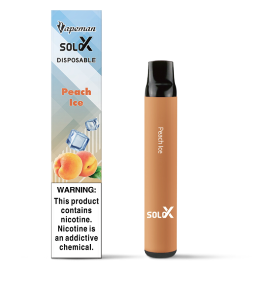 Одноразовый Pod Vapeman SOLO X 1500 Персик