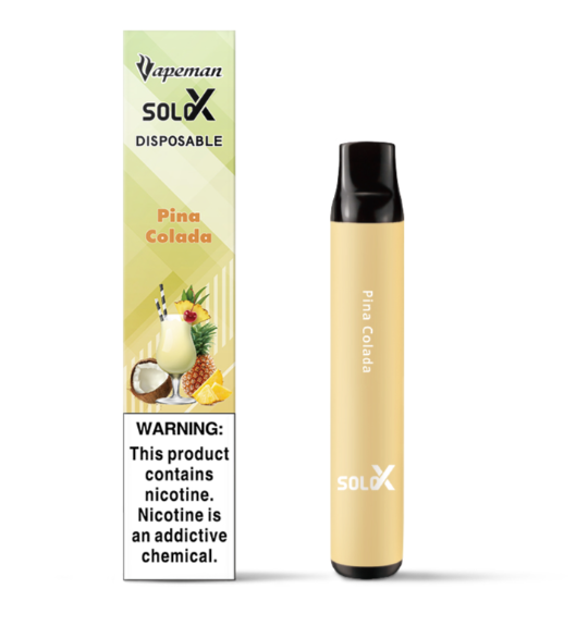 Одноразовый Pod Vapeman SOLO X 1500 Пина Колада