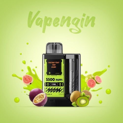 Одноразовый POD Vapengin - Kiwi Passionfruit Guava 5500 puffs 5%