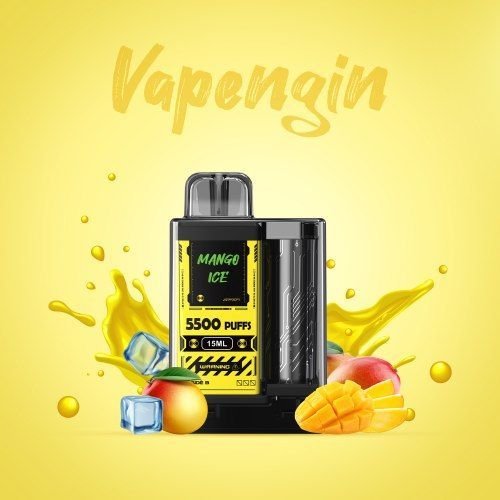 Одноразовый POD Vapengin - Mango Ice 5500 puffs 5%