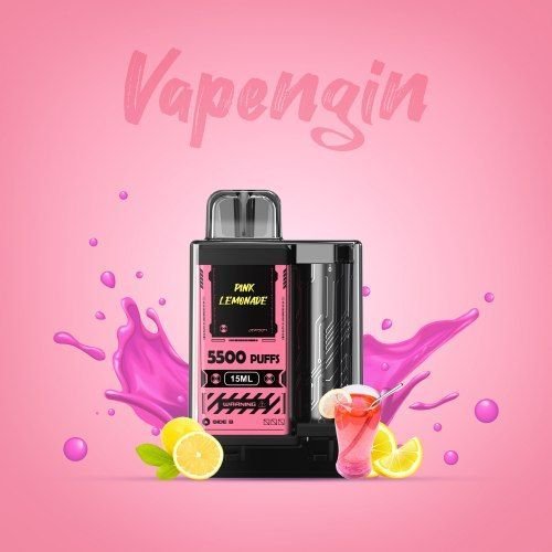 Одноразовый POD Vapengin - Pink Lemonade 5500 puffs 5%