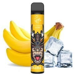 Одноразка Pod Elf Bar 1500 Lux Disposable Device 850mAh Banana Ice 5% - (Эльф Бар Люкс 1.5к тяг) Банановый лед