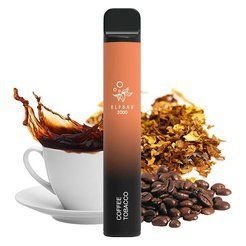 Одноразка Pod Elf Bar 2000 Disposable Pod Device 1200mAh Coffee Tobacco 5% - (Эльф Бар 2к тяг) Кофе Табак