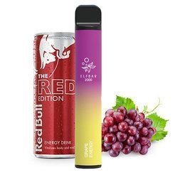 Одноразка Pod Elf Bar 2000 Disposable Pod Device 1200mAh Grape Energy 5% - (Эльф Бар 2к тяг) Виноградная энергия