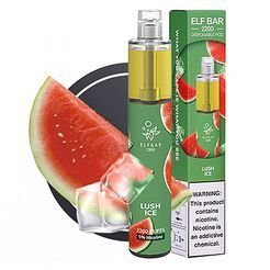 Одноразка Pod Elf Bar 2200 Disposable Device 1250mAh Lush Ice 5% - (Эльф Бар 2.2 тяг) Арбуз лед