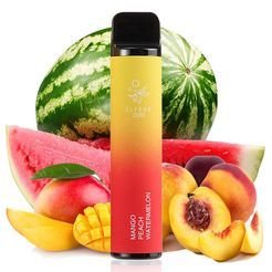 Одноразка Pod Elf Bar 2500 Disposable Pod Device 1400mAh Mango Peach Watermelon 5% - (Эльф Бар 2.5 тяг) Арбуз Манго Персик