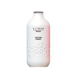 Одноразка Pod Elf Bar BB3000 Disposable Pod Device 650mAh Cotton Candy 5% - (Эльф Бар ББ 3к тяг) Сахарная вата