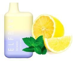 Одноразка Pod Elf Bar BC4000 Disposable Pod Device 650mAh (перезаряжаемая) Lemon Mint 5% - (Эльф Бар БЦ 4к тяг) Лимонная мята