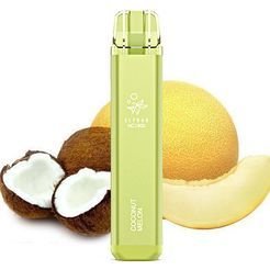 Одноразка Pod Elf Bar NC1800 Disposable Pod Device 950mAh Coconut Melon - (Эльф Бар НЦ 1.8 тяг) Кокосовая дыня
