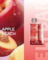 Одноразки Pod Elf Bar TE 5000 550mAh Apple Peach - (Эльф Бар ТЕ 5к тяг) Яблоко персик