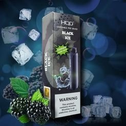 Одноразка Pod HQD Cuvie Air Blackberry Ice 5% - (Ашкьюди) Ежевичный лед