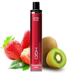 Одноразка Pod HQD Cuvie Plus Strawberry Kiwi 5% - (Ашкьюди) Клубника киви
