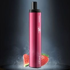 Одноразка Pod HQD MAXX 2500 Strawberry Watermelon 6% - (Ашкьюди Макс) Клубничный арбуз