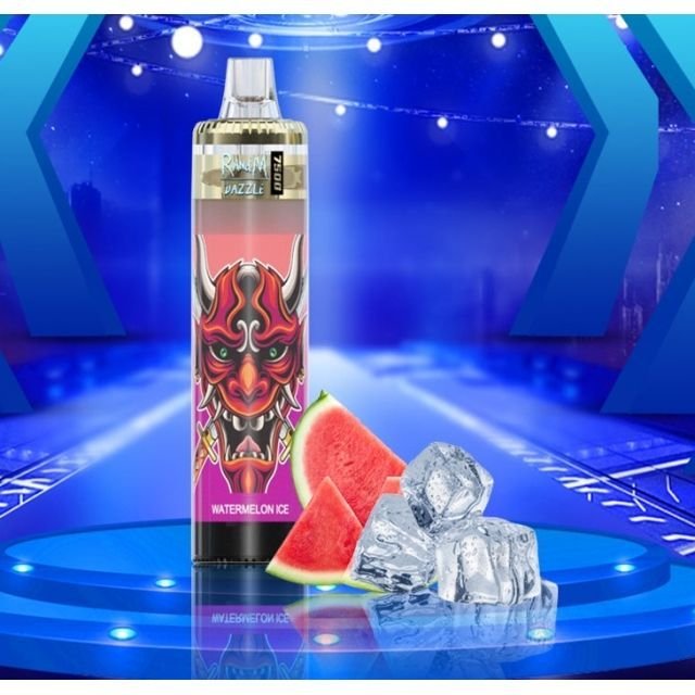 RandM Dazzle 7 500 Затяжек (Дозаправляемые) Арбуз со льдом