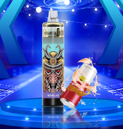 RandM Dazzle 7 500 Затяжек (Дозаправляемые) Red bull ice