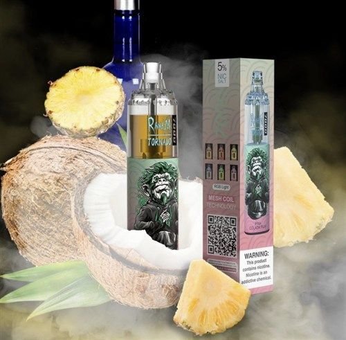 RANDM TORNADO 7000 Затяжек ананас кокос