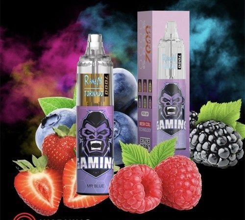 RANDM TORNADO 7000 Затяжек клубника