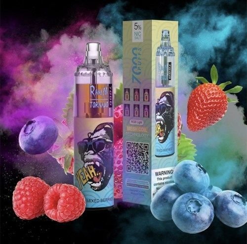 RANDM TORNADO 7000 Затяжек микс ягод