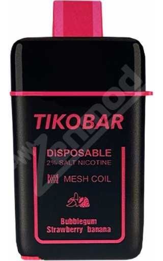 TIKOBAR 6000 - Bubble Gum Strawberry Banana