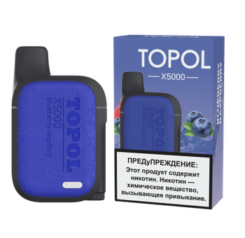 TOPOL Х Черника Малина (5000 зт.) затяжек
