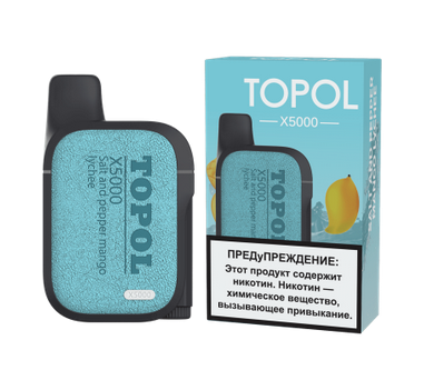 TOPOL Х Пряный Манго и Соль (5000 зт.) затяжек