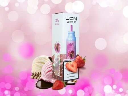 UDN BAR X Клубничное Мороженое ( 7000зат.) 7000 затяжек