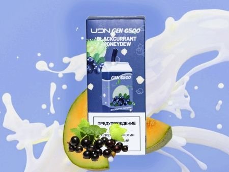 UDN GEN V2 Чёрная Смородина Медовая Дыня ( 6500зат.) затяжек