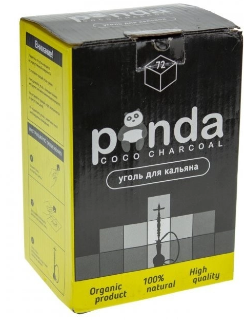 Уголь кокосовый Panda Coco 1 кг