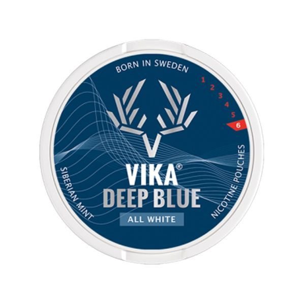 Снюс Vika deep Blue All white